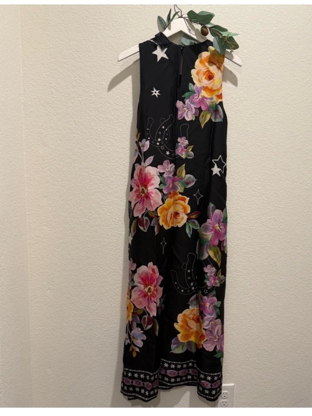 NWT JOHNNY WAS JADE KAROLINA TEA LENGTH DRESS - Picture 13 of 13